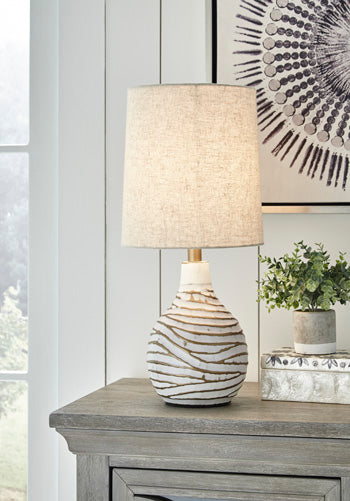 Aleela Table Lamp - Evans Furniture (CO)