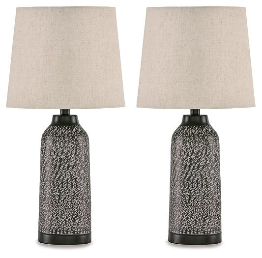Lanson Table Lamp (Set of 2) - Evans Furniture (CO)