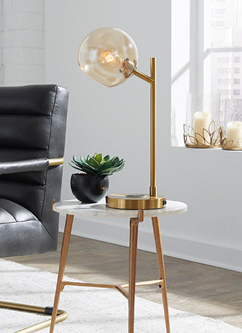 Abanson Desk Lamp - Evans Furniture (CO)