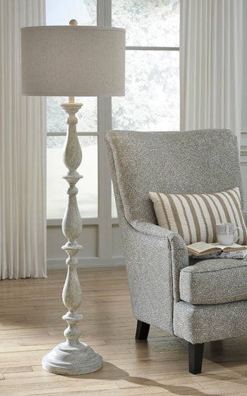 Bernadate Floor Lamp - Evans Furniture (CO)