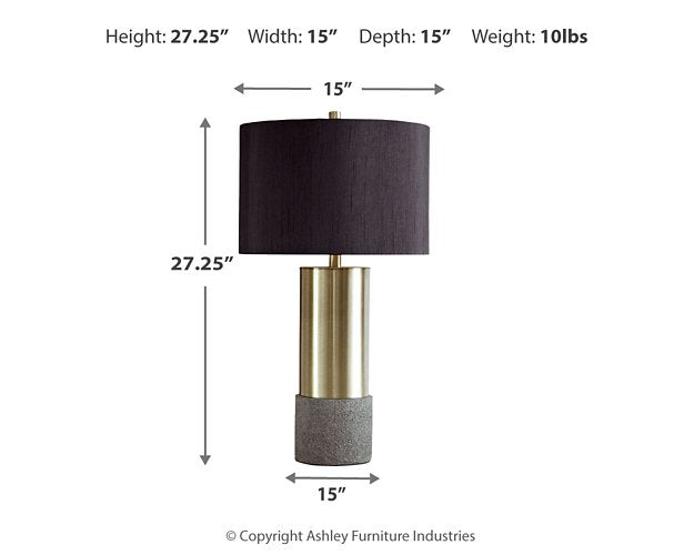 Jacek Table Lamp (Set of 2) - Evans Furniture (CO)