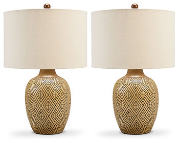 Jairgan Table Lamp (Set of 2) - Evans Furniture (CO)