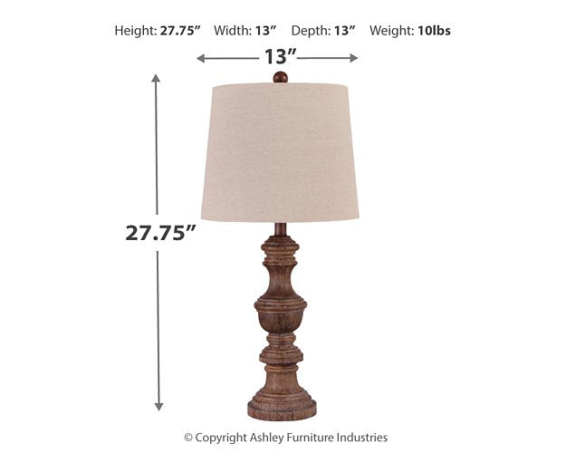 Magaly Table Lamp (Set of 2) - Evans Furniture (CO)