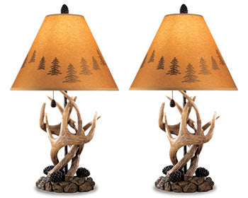 Derek Table Lamp (Set of 2) - Evans Furniture (CO)