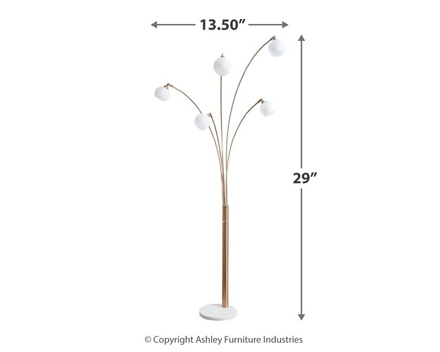 Taliya Arc Lamp - Evans Furniture (CO)