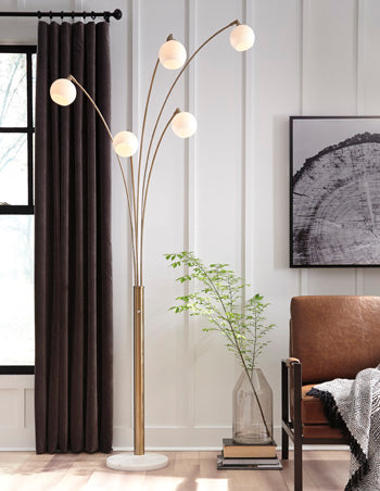 Taliya Arc Lamp - Evans Furniture (CO)