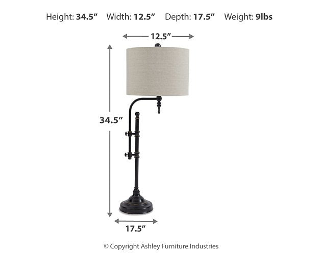 Anemoon Table Lamp - Evans Furniture (CO)