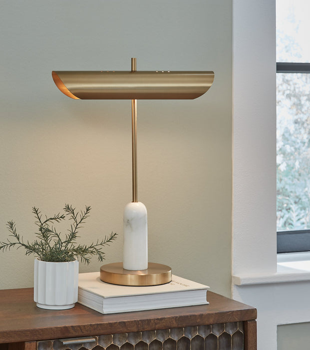 Rowleigh Desk Lamp - Evans Furniture (CO)