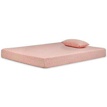 iKidz Pink Mattress and Pillow - Evans Furniture (CO)