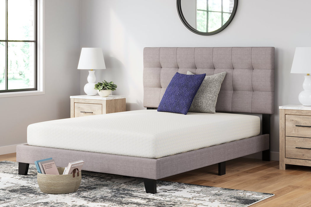 Chime 8 Inch Memory Foam Mattress in a Box - Evans Furniture (CO)