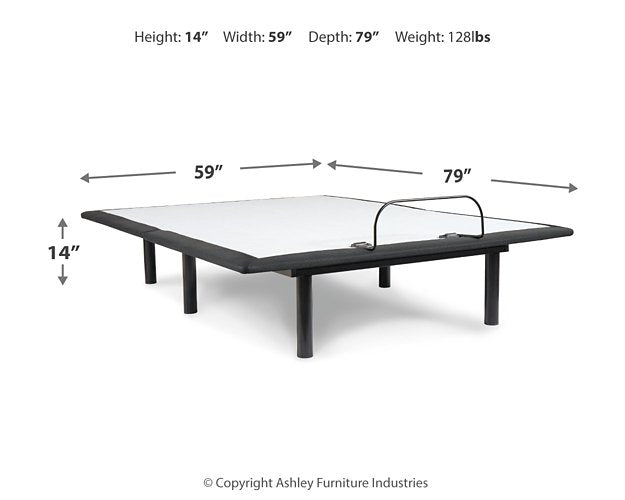 Millennium Cushion Firm Gel Memory Foam Hybrid Mattress and Base Set - Evans Furniture (CO)