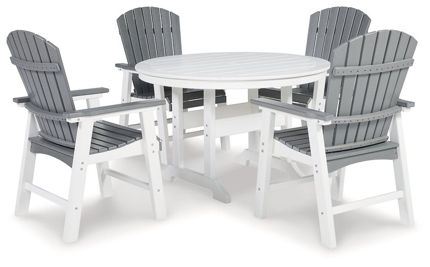 Transville Outdoor Dining Set - Evans Furniture (CO)