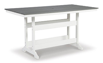 Transville Outdoor Counter Height Dining Table - Evans Furniture (CO)