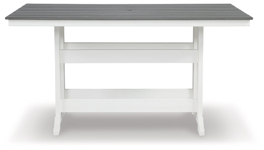 Transville Outdoor Counter Height Dining Table - Evans Furniture (CO)