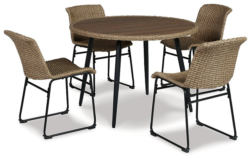 Amaris Outdoor Dining Set - Evans Furniture (CO)