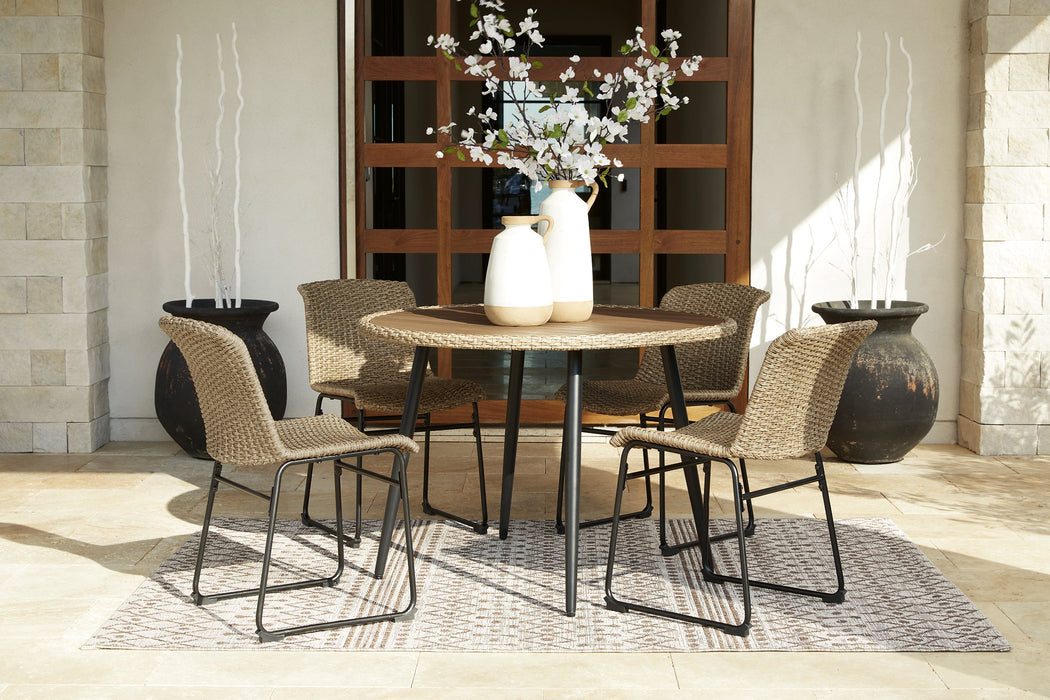 Amaris Outdoor Dining Set - Evans Furniture (CO)