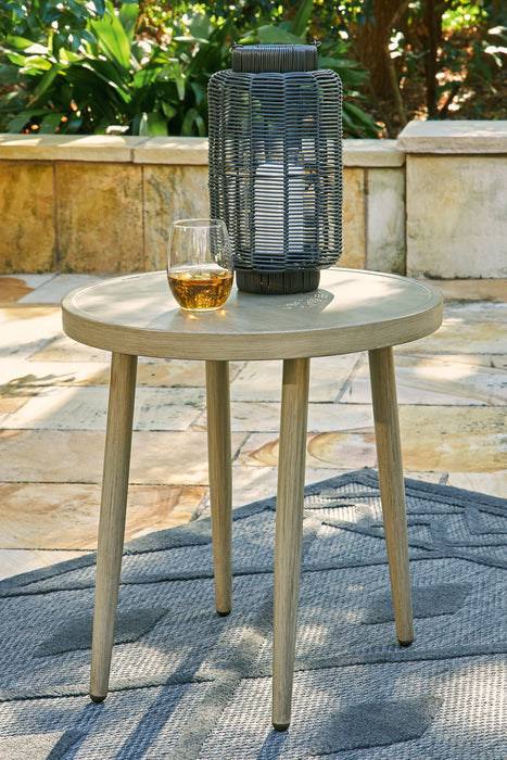Swiss Valley Outdoor End Table - Evans Furniture (CO)