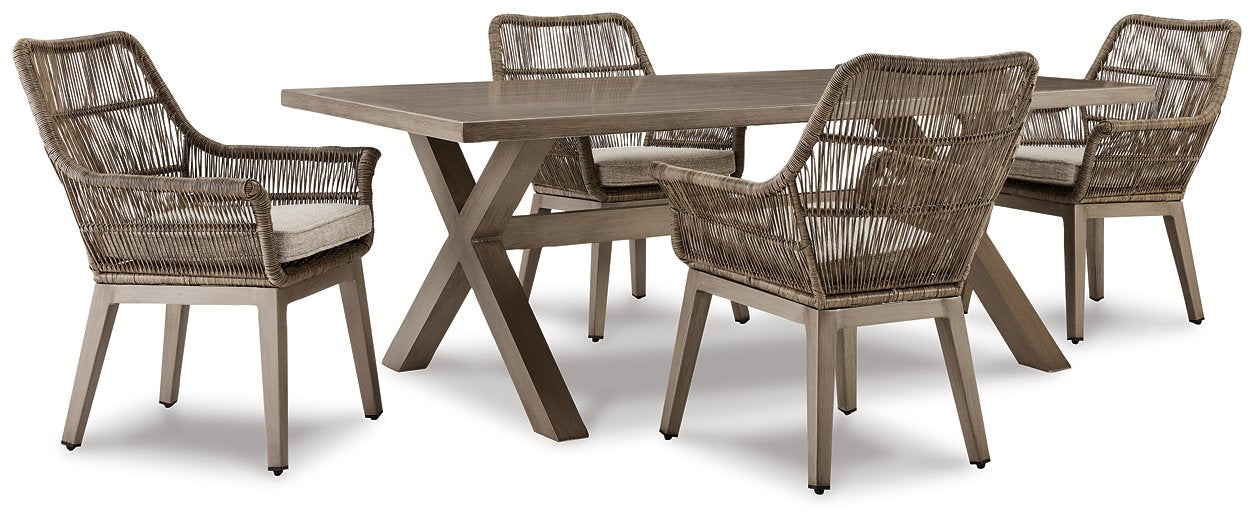 Beach Front Outdoor Dining Set - Evans Furniture (CO)