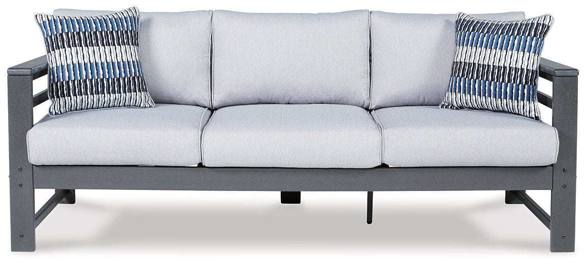 Amora Outdoor Sofa with Cushion - Evans Furniture (CO)