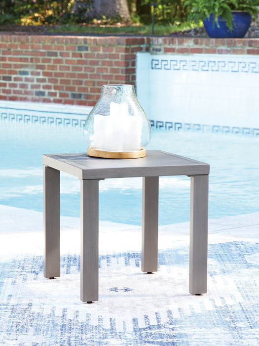 Half Moon Beach Outdoor End Table - Evans Furniture (CO)