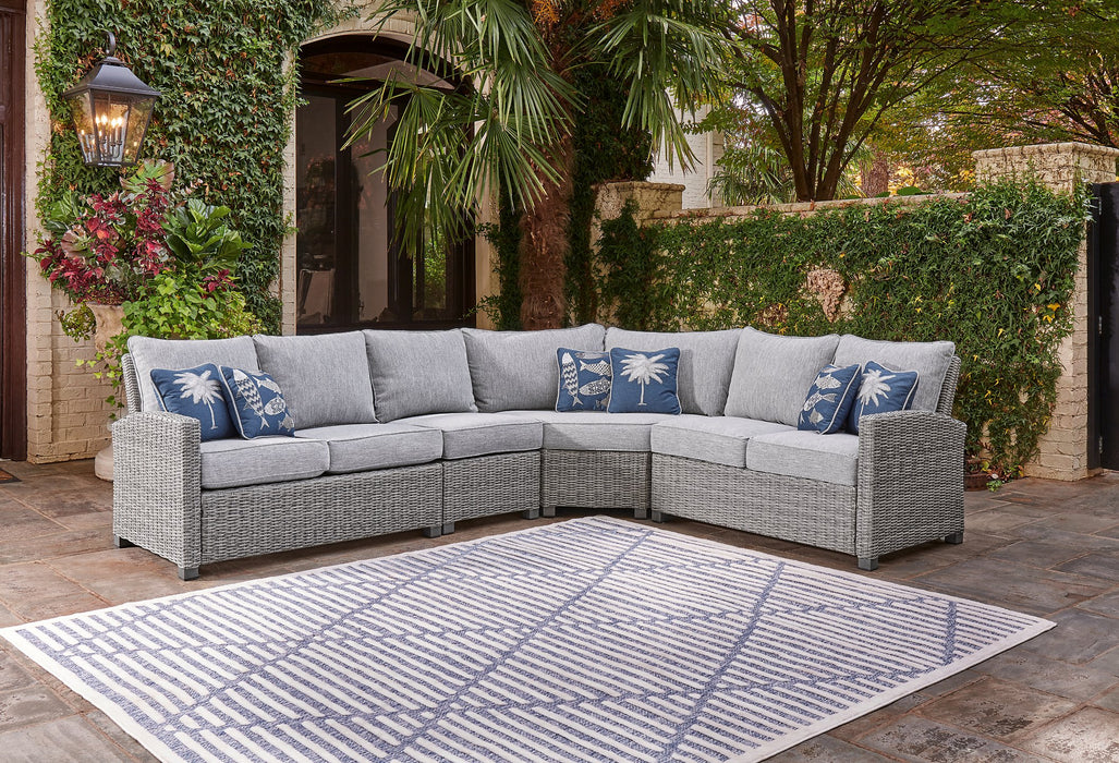 Naples Beach Outdoor Sectional - Evans Furniture (CO)