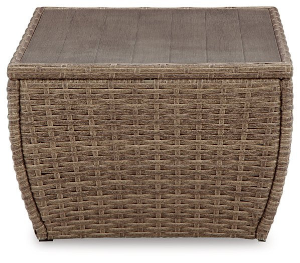 Sandy Bloom Outdoor Coffee Table - Evans Furniture (CO)