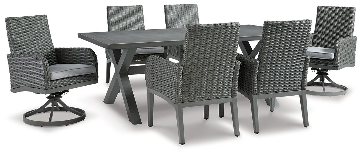 Elite Park Outdoor Dining Set - Evans Furniture (CO)