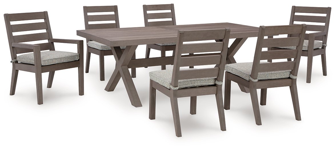 Hillside Barn Outdoor Dining Set - Evans Furniture (CO)