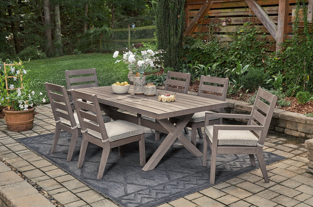 Hillside Barn Outdoor Dining Set - Evans Furniture (CO)