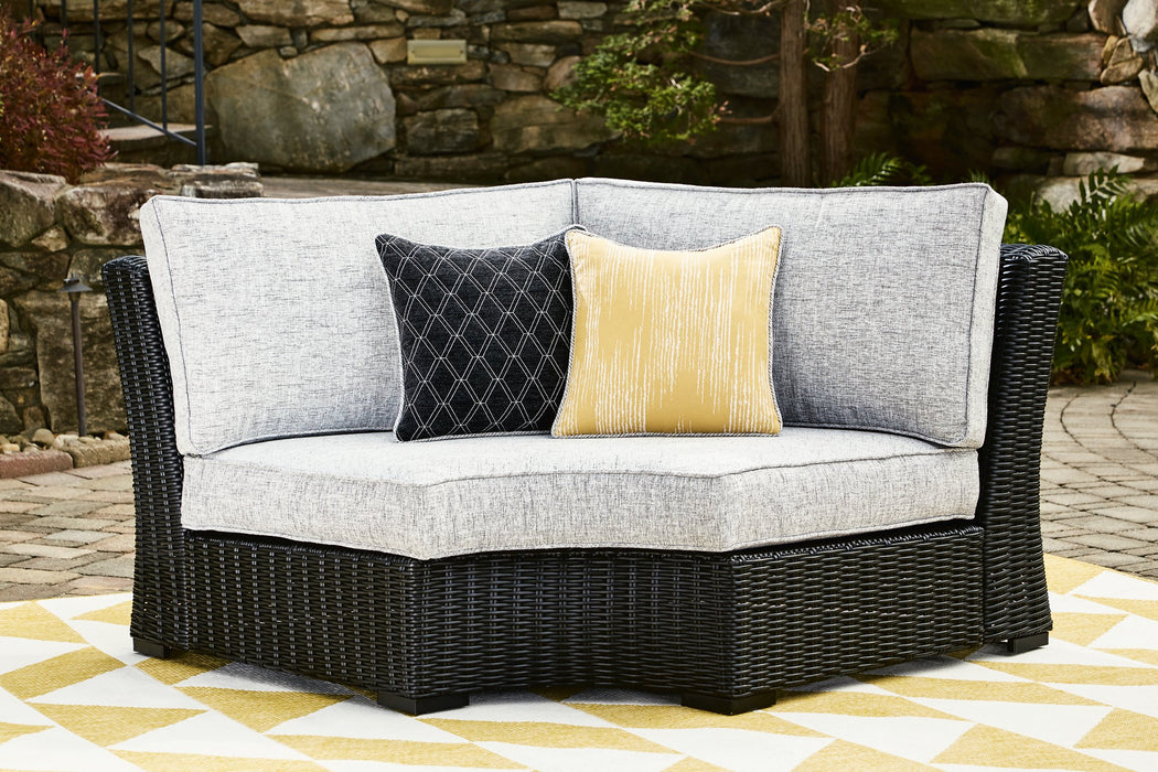 Beachcroft Outdoor Sectional - Evans Furniture (CO)