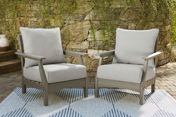 Visola Lounge Chair with Cushion (Set of 2) - Evans Furniture (CO)