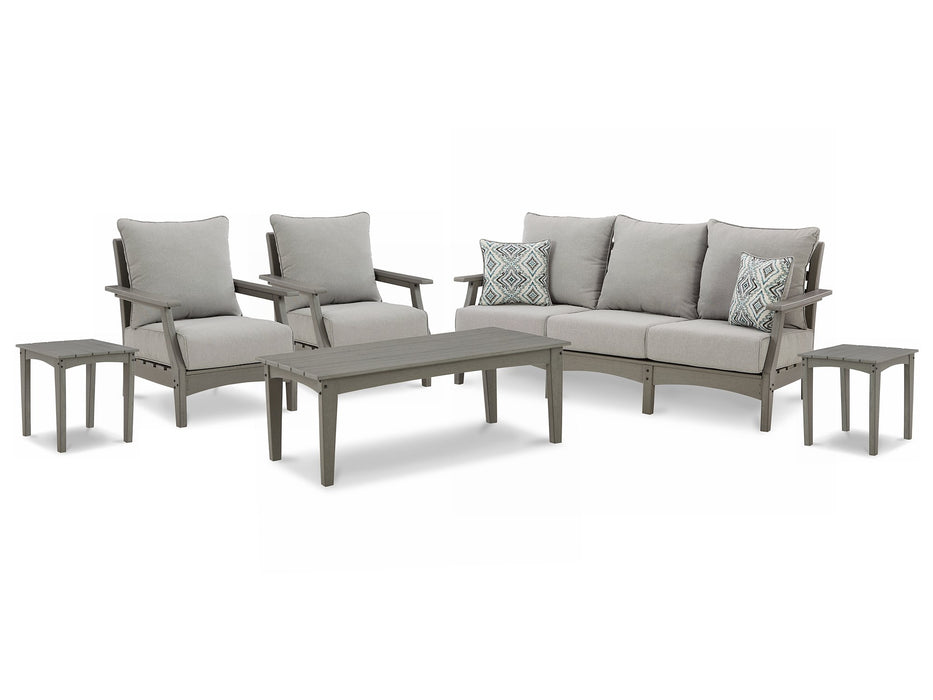 Visola Outdoor Set - Evans Furniture (CO)