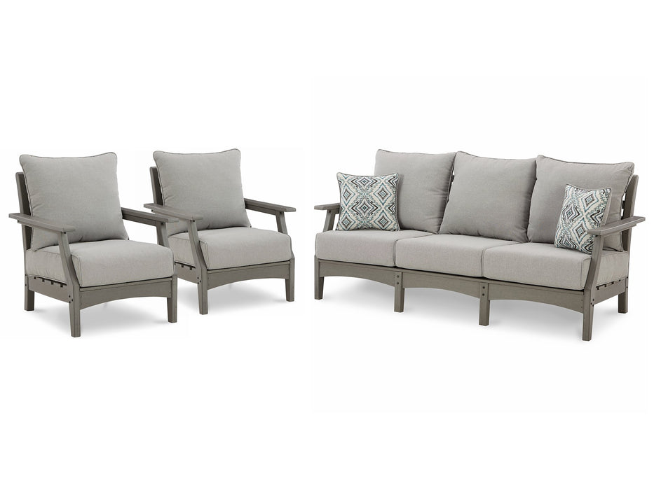 Visola Outdoor Set - Evans Furniture (CO)