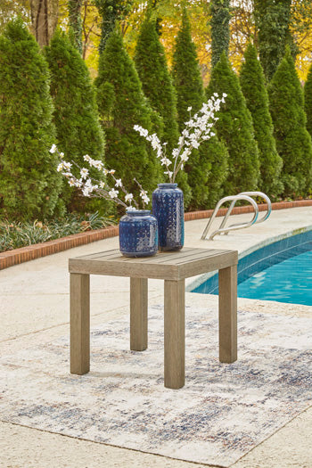 Silo Point Outdoor End Table - Evans Furniture (CO)