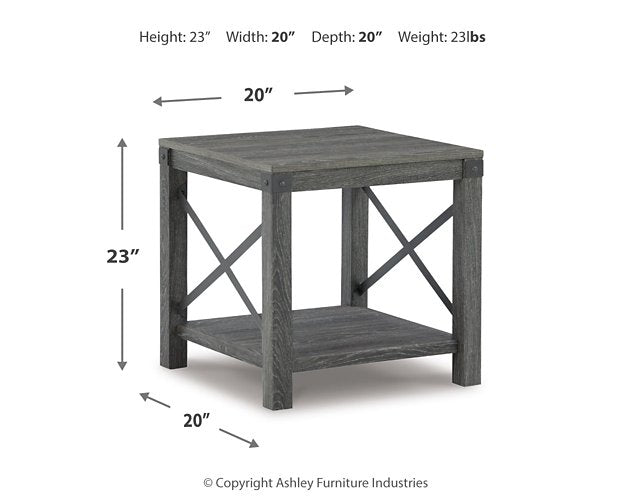 Freedan End Table - Evans Furniture (CO)