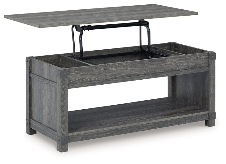 Freedan Lift-Top Coffee Table - Evans Furniture (CO)