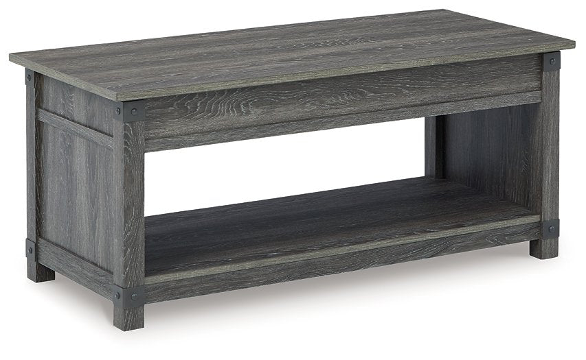 Freedan Lift-Top Coffee Table - Evans Furniture (CO)