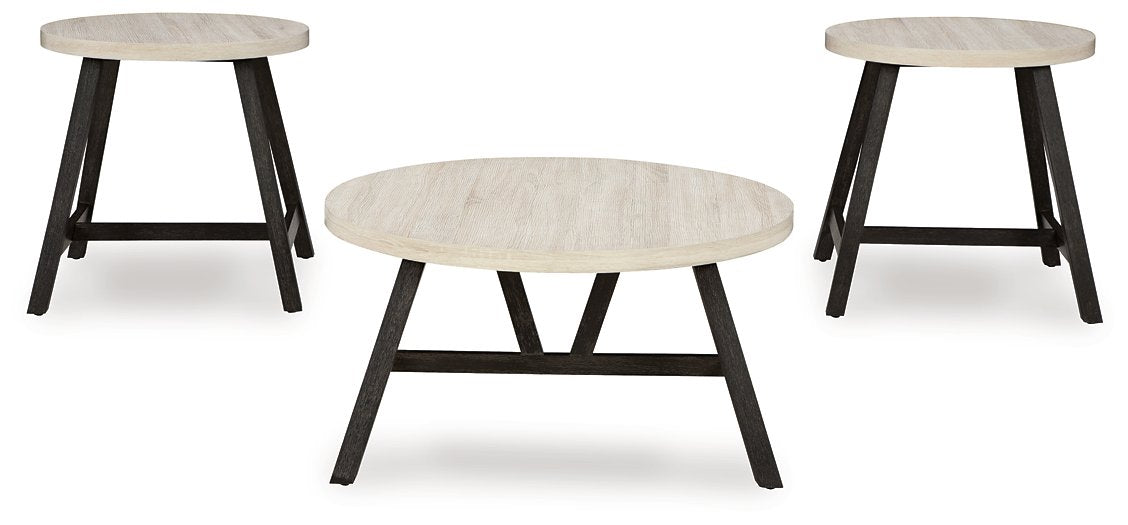 Fladona Table (Set of 3) - Evans Furniture (CO)