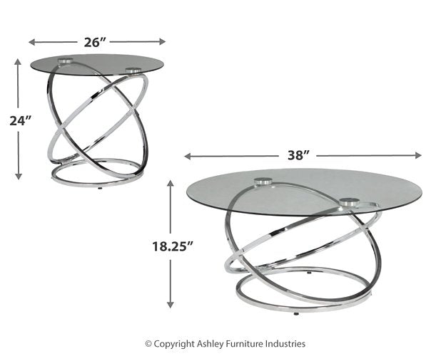 Hollynyx Table (Set of 3) - Evans Furniture (CO)