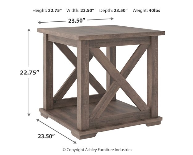 Arlenbry End Table - Evans Furniture (CO)