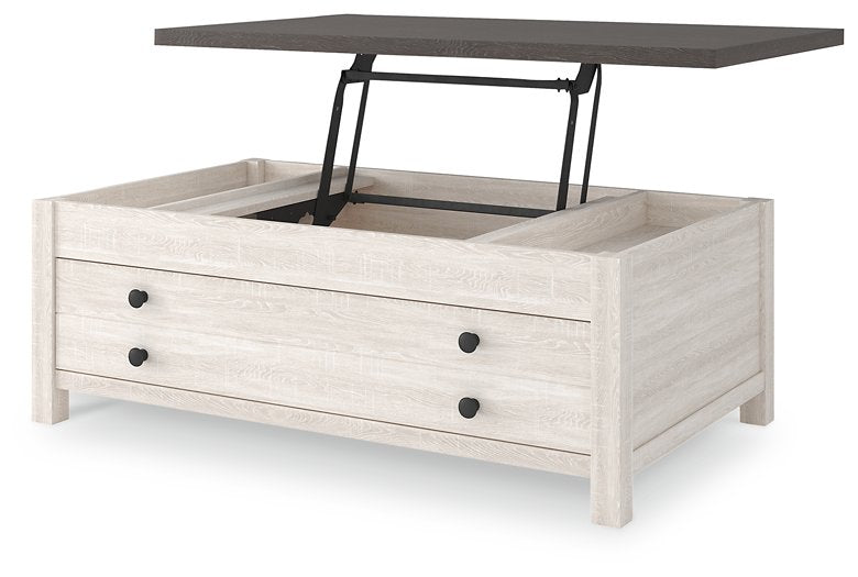 Dorrinson Coffee Table with Lift Top - Evans Furniture (CO)