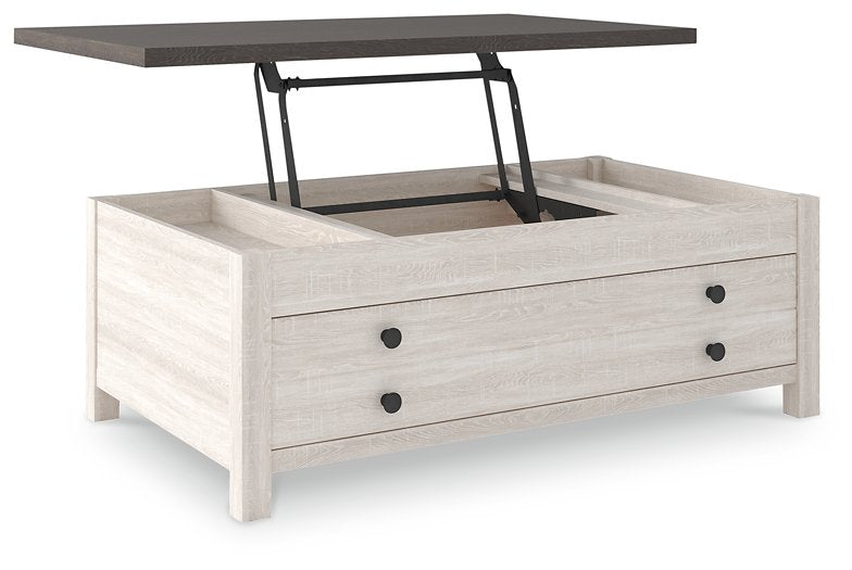 Dorrinson Coffee Table with Lift Top - Evans Furniture (CO)