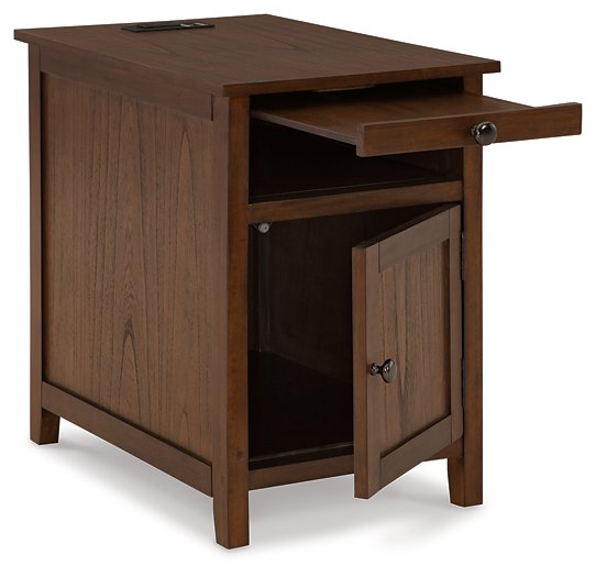 Treytown Chairside End Table - Evans Furniture (CO)