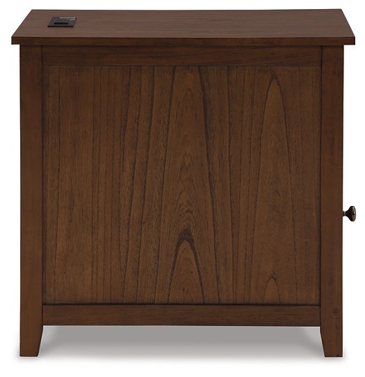 Treytown Chairside End Table - Evans Furniture (CO)