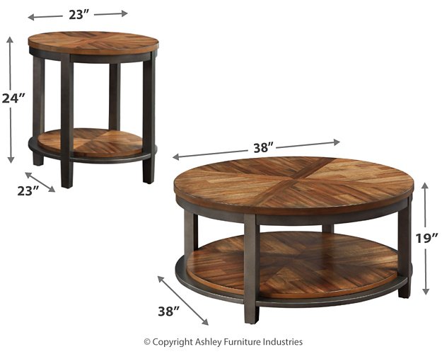 Roybeck Table (Set of 3) - Evans Furniture (CO)