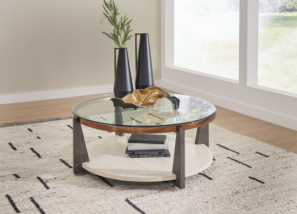 Frazwa Coffee Table - Evans Furniture (CO)