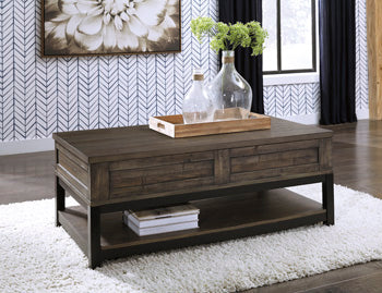 Johurst Coffee Table with Lift Top - Evans Furniture (CO)