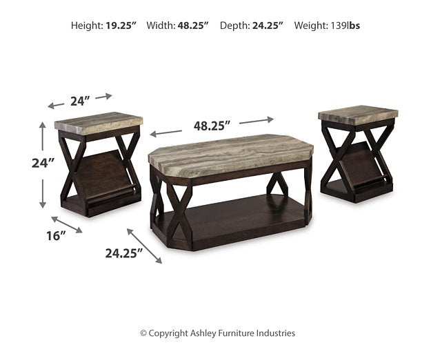 Radilyn Table (Set of 3) - Evans Furniture (CO)