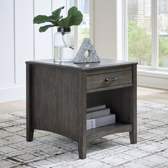 Montillan End Table - Evans Furniture (CO)