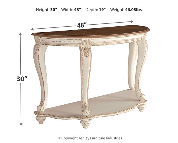 Realyn Sofa Table - Evans Furniture (CO)